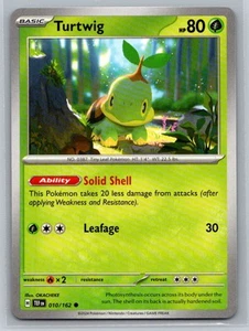 Turtwig #010/162 SV05: Temporal Forces Common - Pokemon Cards G34 - Picture 1 of 2