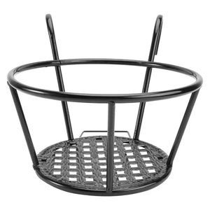 2 Stück Blumentopfhalter, Metall-Hängekörbe mit Haken, Gartentöpfe, - Bild 1 von 12