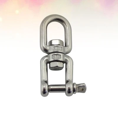 2pcs Chain Swivel Ring Small Practical Durable Metal Swivel Ring (4mm-304)& - Image 1 of 4