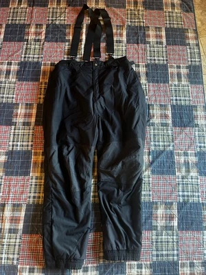 Cabela’s Black Bibs Overalls Men’s Size 3XL Tall - Image 1 of 4