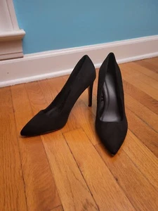 NWOT Black Studio Pointed Toe Black Pumps sz. 10 - Picture 1 of 5