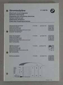 Manual de Taller Diagramas de Circuitos BMW R 1100 Rs De 01/1993 - Imagen 1 de 3