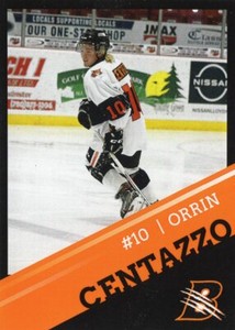 2019/20 Lloydminster Bobcats - ORRIN CENTAZZO [Toledo Walleye] ECHL
