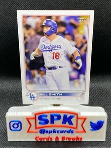 WILL SMITH 2022 Topps Series 1 PHOTO IMAGE VARIATION SP DODGERS #83 - Picture 1 of 1