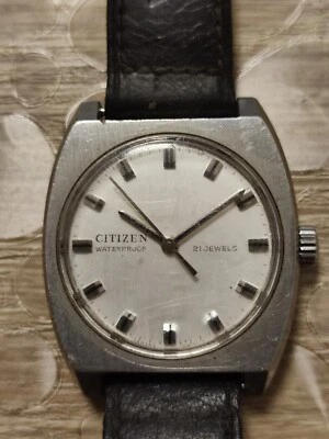 orologio CITIZEN PARAWATER 21 JEWELS JAPAN MADE REF 4-020511K 00600762  63-4093 - Immagine 1 di 4