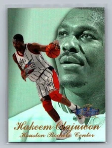 1997-98 Flair Showcase Hakeem Olajuwon #28 Houston Rockets - Picture 1 of 2
