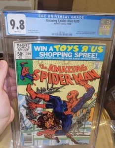 Amazing Spider-Man 209 Cgc 9.8 Key Newsstand 1st App Calypso Kraven Wife W. Pgs - Picture 1 of 3