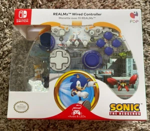 Authentic PDP REALMz Wired Controller SONIC THE HEDGEHOG for Nintendo Switch New - Picture 1 of 5