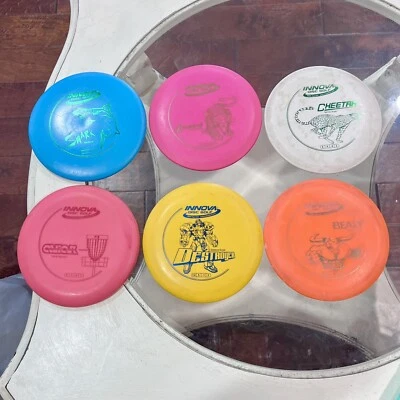 Innova Disc Golf Disc Lot (6) Distance/Fairway Drivers,Mid Range & Putt Approach - Image 1 of 4