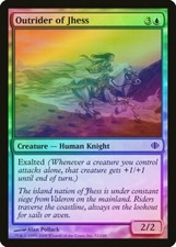 Outrider of Jhess FOIL Shards of Alara NM Blue Common MAGIC MTG CARD ABUGames