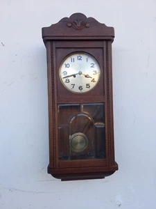 ANTICO OROLOGIO DA PARETE ROVERE "HERMLE" - Foto 1 di 9