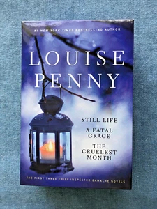 Louise Penny Mystery Novel Boxed Set; First Three Chief Inspector Gamache Novels - Picture 1 of 3