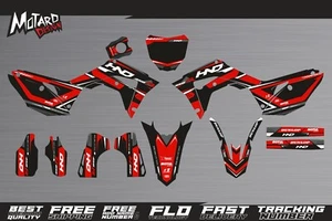 Graphics Kit for Honda CRF 450 R 2017 2018 2019 2020 Decals Stickers Design - Picture 1 of 3