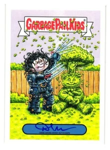 2019 GARBAGE PAIL KIDS WE HATE THE 90'S FILMS SCISSOR HANS AUTOGRAPH DAVID GROSS - Bild 1 von 2