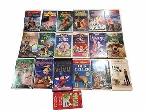 Disney Classic Movies - 11 Disney & Additional VHS Tape Lot - Picture 1 of 17