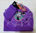 NEW Disney Junior VAMPIRINA  HAT BEANIE AND GLOVES Set Toddler