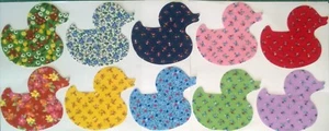 Country Flora Ducks Large fabric Pack remnant patchwork bundle 100% cotton - Picture 1 of 1