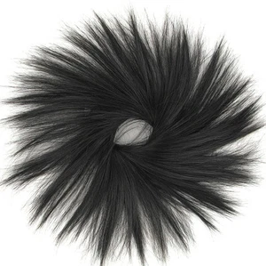 extension bollo de cabello coletero marrón oscuro castaño 21/2 - Picture 1 of 2