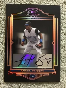 Timeless Treasures 2004 Angel Berroa autógrafo de bronce #/10 Kansas City Royals - Imagen 1 de 5