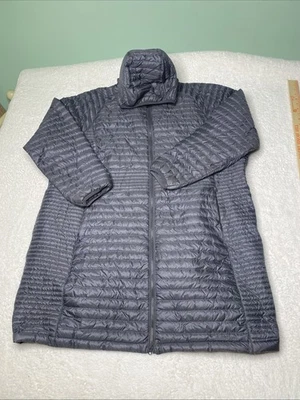 Mujer LL Bean Largo 850 Downtek Polizón Embalable Chaqueta Abrigo con Sudadera Gris 3X Foto 1 de 4