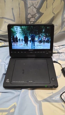 Sony DVD Player DVP-FX970 Portable 9" Folding Screen NO REMOTE Tested FREE DVD - Image 1 of 4