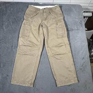 Polo Ralph Lauren Cargo Pants Mens 32x30 Double Knee Utility Work Grunge 90s Y2k - Picture 1 of 19