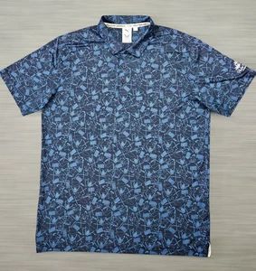 Puma Volition Men's Medium Navy Blue America Freedom Eagle Golf Polo Shirt - Picture 1 of 5