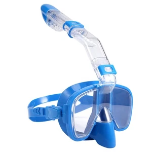 Maschera Snorkeling, Set Maschere Immersioni Pieghevoli con Top Secco Sistema 9550 - Foto 1 di 7