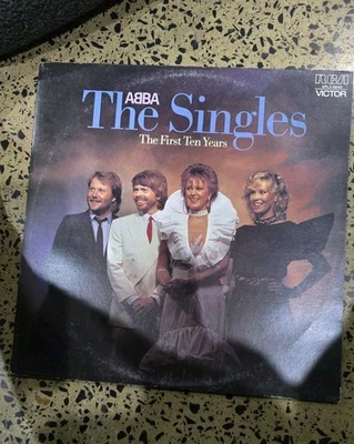ABBA The Singles RCA 2x LP 1982 Australia VPL2 6648 Tan Nm LP's - Image 1 of 4