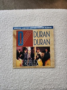 DURAN DURAN The Reflex 45 RPM POSTER Picture Sleeve With Record MINT - Picture 1 of 5
