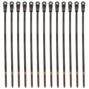 100 Pcs Practical Multipurpose Zip Ties With Screw Hole Zip Tie Mounts Binding - Afbeelding 1 van 11