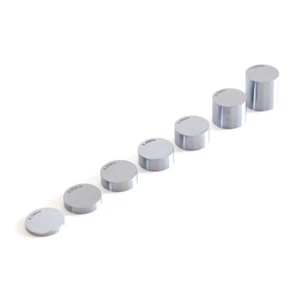 Ultrasonic Test Blocks 1018 Steel 0.100"~0.750" 1.000" Round Calibration Block - Picture 1 of 13