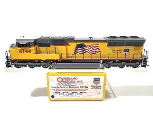 Overland OMI UP EMD SD70M Union Pacific Flared Radiators #4744 HO Brass #6635.1 - Picture 1 of 14