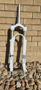 White 26" RockShox Lyrik RC2 Custom Lowered to 100mm for DJ/Slopestyle/Pumptrack - Picture 1 of 6