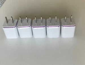 Lots USB wall charger adapter 5V 2.1A 1.0A Dual Port Charging For iPhone,Android - Picture 1 of 10