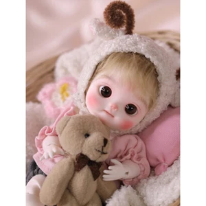 Juego Completo 1/8 BJD Muñeca Ojos Rostro Maquillaje Resina Figuras Juguetes Ropa Lindo Niña Regalo - Imagen 1 de 10