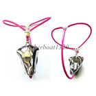 Adjustable Stainless Steel Male Chastity Device Invisible Thong Chastity Belt