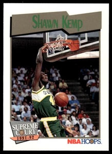 1991-92 Hoops Shawn Kemp Seattle SuperSonics #497 - Picture 1 of 2