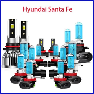 For Hyundai Santa Fe Sport 2013-2016 6x Combo LED Headlight+Fog Light Bulbs Kit - Picture 1 of 9
