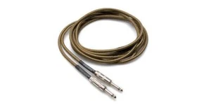 Hosa GTR-518 18' Feet 1/4" Woven Tweed Straight Guitar Cable OFC Conductor - Picture 1 of 2