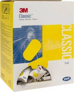 3M E-A-R Classic Uncorded Foam Pillow Pack, Ear Plugs (Pick Total Pairs) - Picture 1 of 2