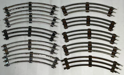 10 PC O Scale Curved Track 9" - Image 1 of 4