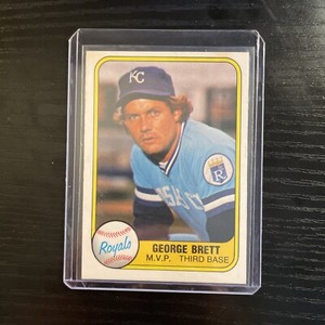 1981 Fleer Set-Break # 28 George Brett NR-MINT