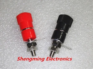 10 Paar JS-910B 4 mm Bananenbuchse Buchse Terminal Block für Lautsprecher Audio - Bild 1 von 1