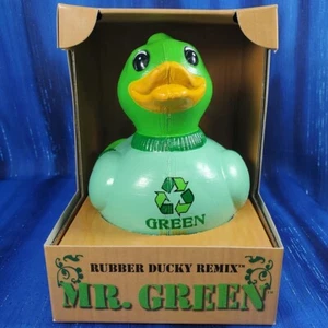 Mr. Green CelebriDuck Rubber Duck NIB 100% Recycled Materials - Picture 1 of 9