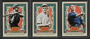 HISTORIC 2013 PANINI GOLDEN AGE ~ TINKER TO EVERS TO CHANCE ~ (3) CARD SET LOT - Picture 1 of 2