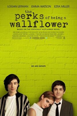 The Perks Of Being A Wallflower Movie Poster 40x27  Romance Film Art Silk Print • 13.22$