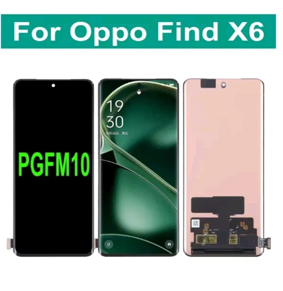 Genuine Oppo Find X6 PGFM10 LCD Display Screen Touch Digitizer Original UK STOCK - Image 1 of 4