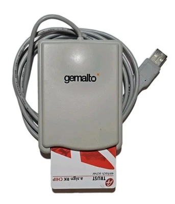 Gemalto GemPC USB-SL IDBridge CT40 Smart Card Reader - Image 1 of 4