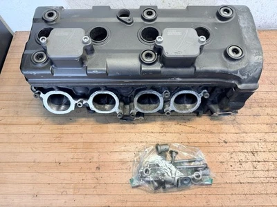 09-14 YAMAHA YZF R1 OEM ENGINE TOP END CYLINDER HEAD VALVE INTAKE EXHAUST - Image 1 of 4